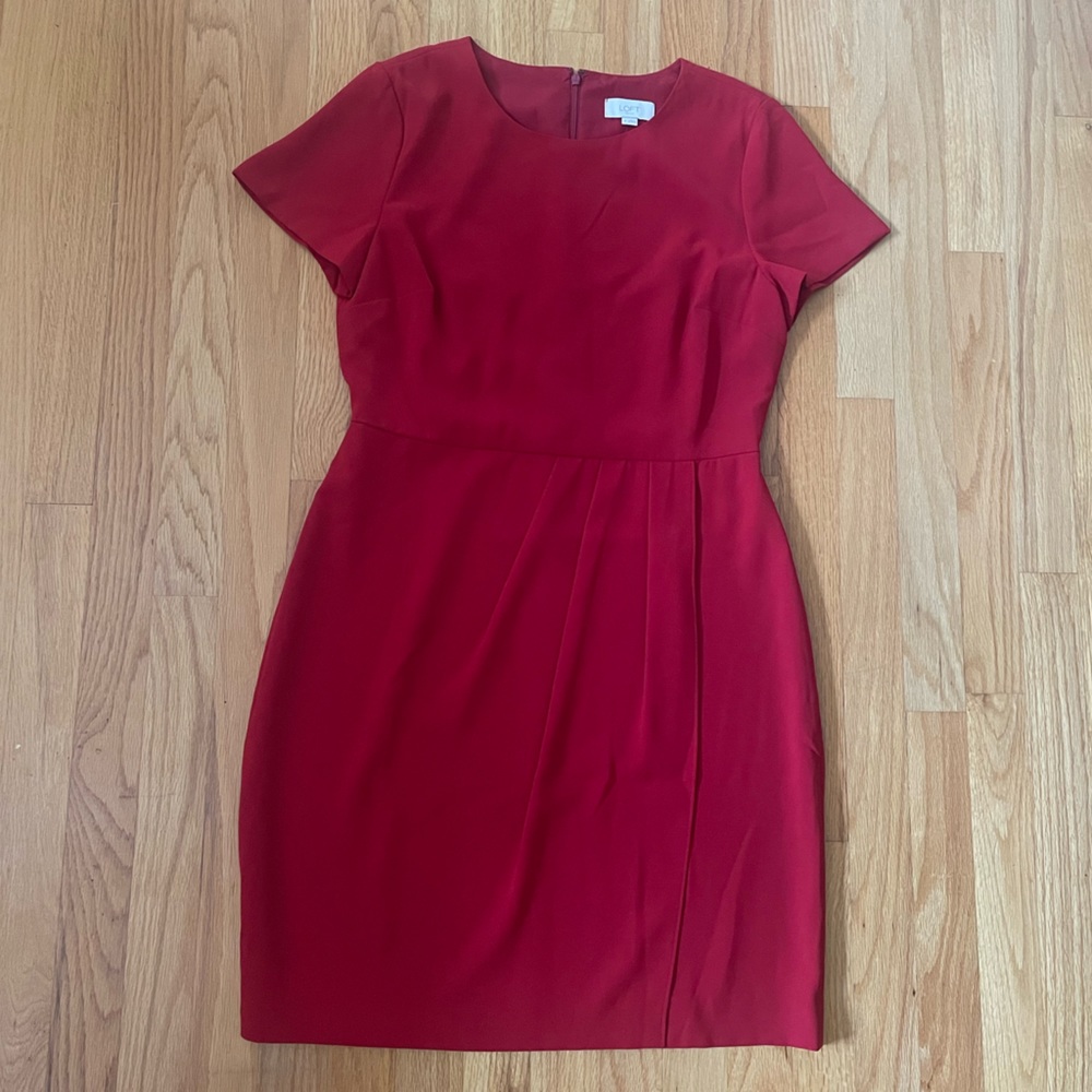 Loft Red Dress